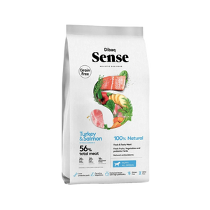 DIBAQ SENSE SALMON  TURKEY PUPPY DRY FOOD - Animeal