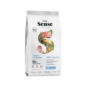 DIBAQ SENSE TURKEY AND SALMON DRY FOOD - Animeal