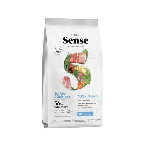 DIBAQ SENSE TURKEY AND SALMON DRY FOOD - Animeal