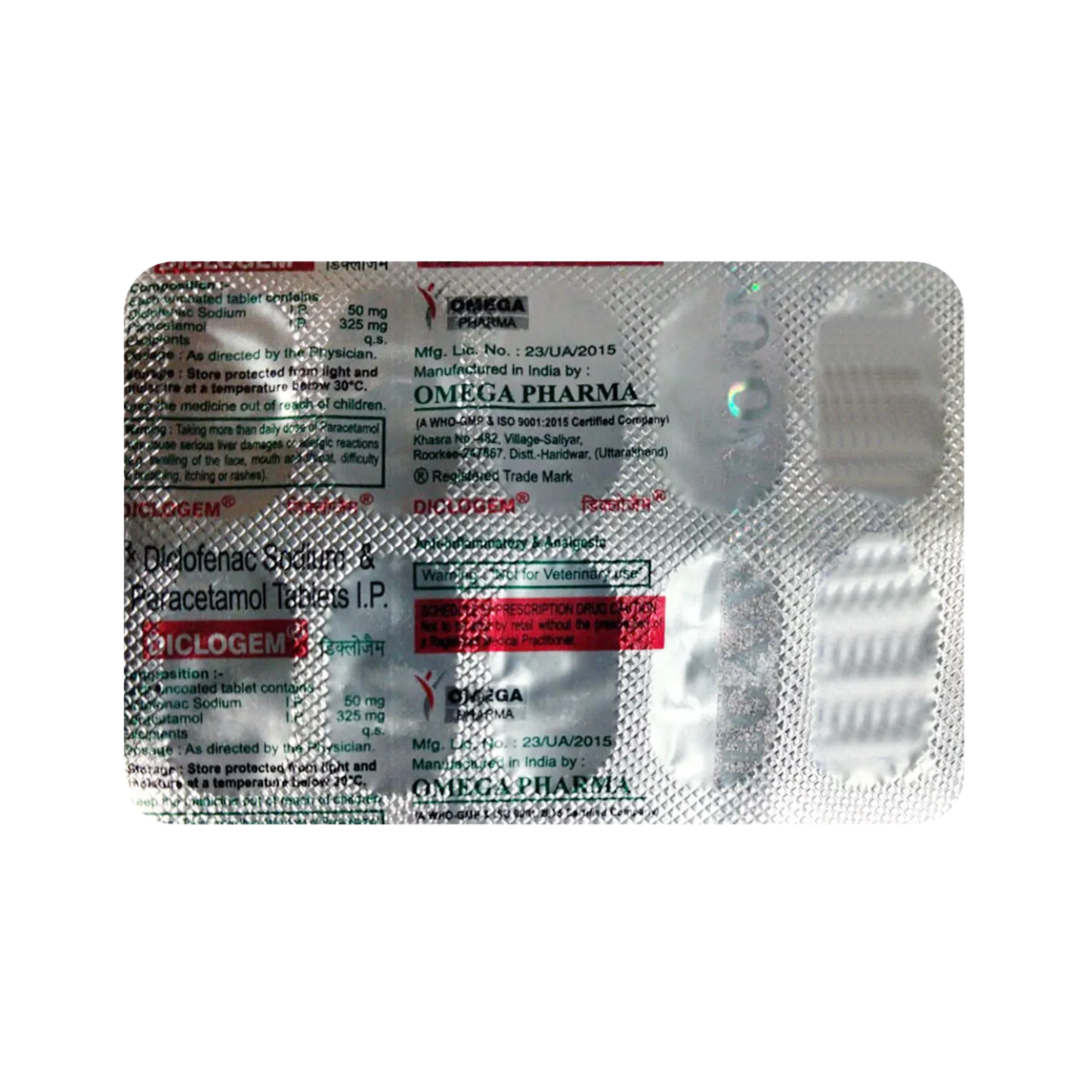 DICLOGEM TABLET - Animeal