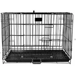 DOG IRON CAGE BLACK 30`` - Animeal