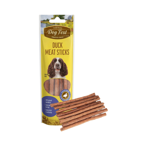 DOGFEST MEAT STICKS DUCK - Animeal