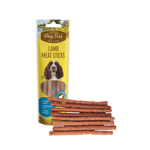 DOGFEST MEAT STICKS LAMB - Animeal