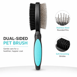 DOKITTI DOUBLE SIDED BRISTLE BRUSH (L) - Animeal
