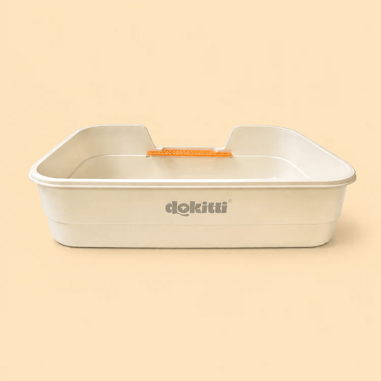 DOKITTI OPEN TOP CAT LITTER TRAY - Animeal