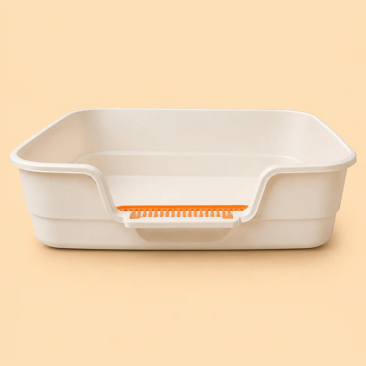 DOKITTI OPEN TOP CAT LITTER TRAY - Animeal