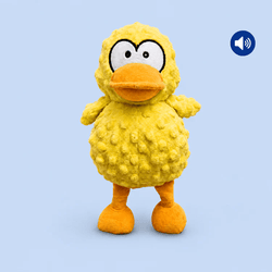 DOKITTI PLUSH YELLOW CHICKEN TOY - Animeal