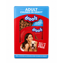 DROOLS ADULT CHIC CHUNKS OFFER GRAVY - Animeal