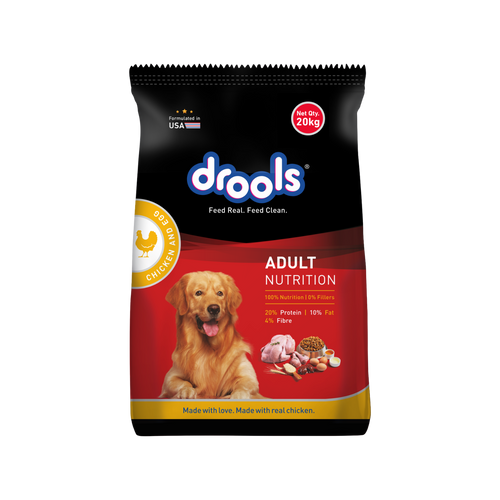 DROOLS ADULT CHIC & EGG DRY FOOD (XXL) - Animeal