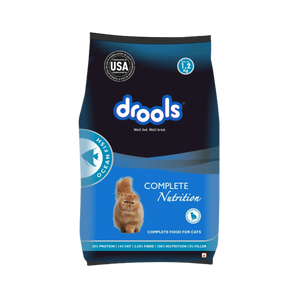 DROOLS CAT OCEAN FISH DRY FOOD (M) - Animeal