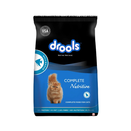 DROOLS CAT OCEAN FISH DRY FOOD (XL) - Animeal