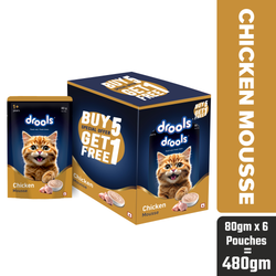 DROOLS CHIC MOUSSE KITTEN WET FOOD [80g] - Animeal