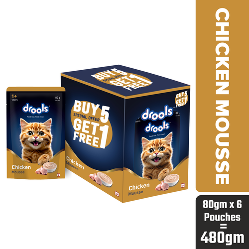 DROOLS CHIC MOUSSE KITTEN WET FOOD [80g] - Animeal