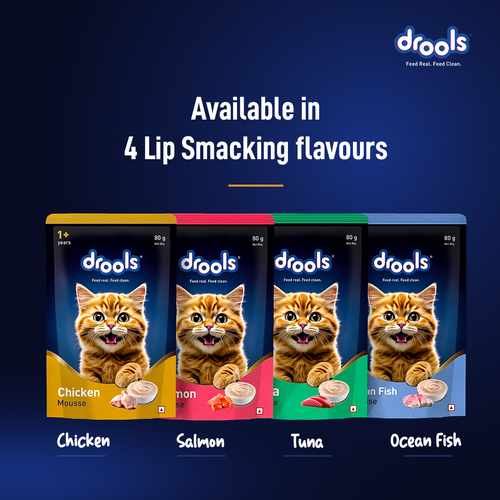 DROOLS CHIC MOUSSE KITTEN WET FOOD [80g] - Animeal