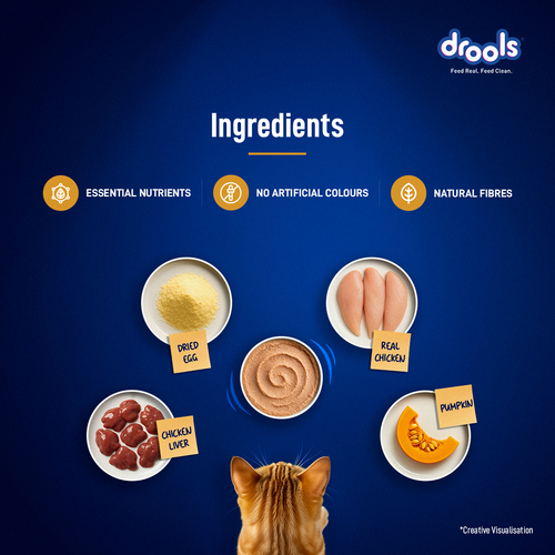 DROOLS CHIC MOUSSE KITTEN WET FOOD [80g] - Animeal