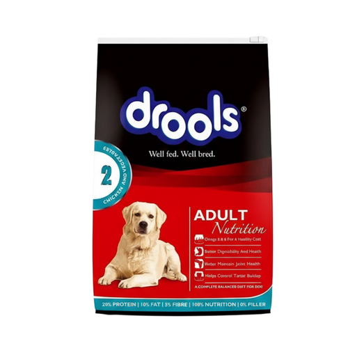 DROOLS CHIC & VEG ADULT DOG DRY FOOD (L) - Animeal