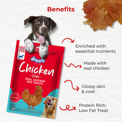DROOLS CHICKEN CHIPS DOG TREAT - Animeal