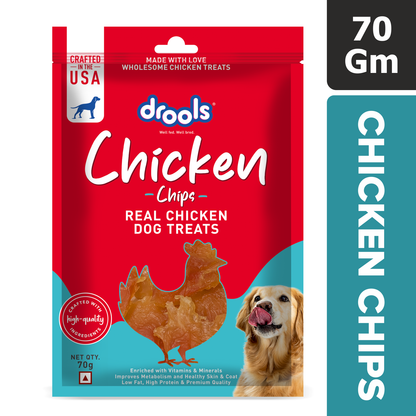 DROOLS CHICKEN CHIPS DOG TREAT - Animeal