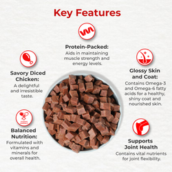DROOLS CHICKEN DICED DOG TREAT - Animeal
