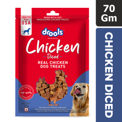 DROOLS CHICKEN DICED DOG TREAT - Animeal