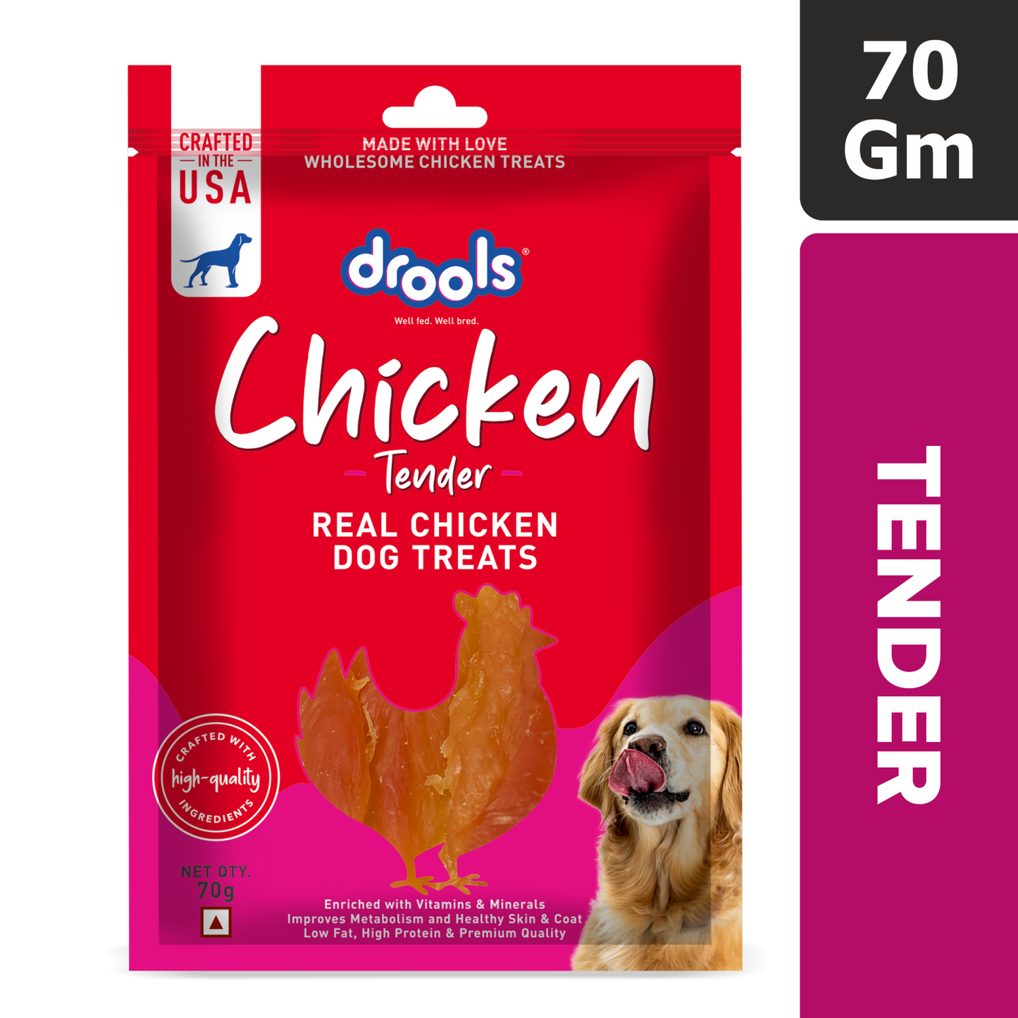 DROOLS CHICKEN TENDER DOG TREAT - Animeal