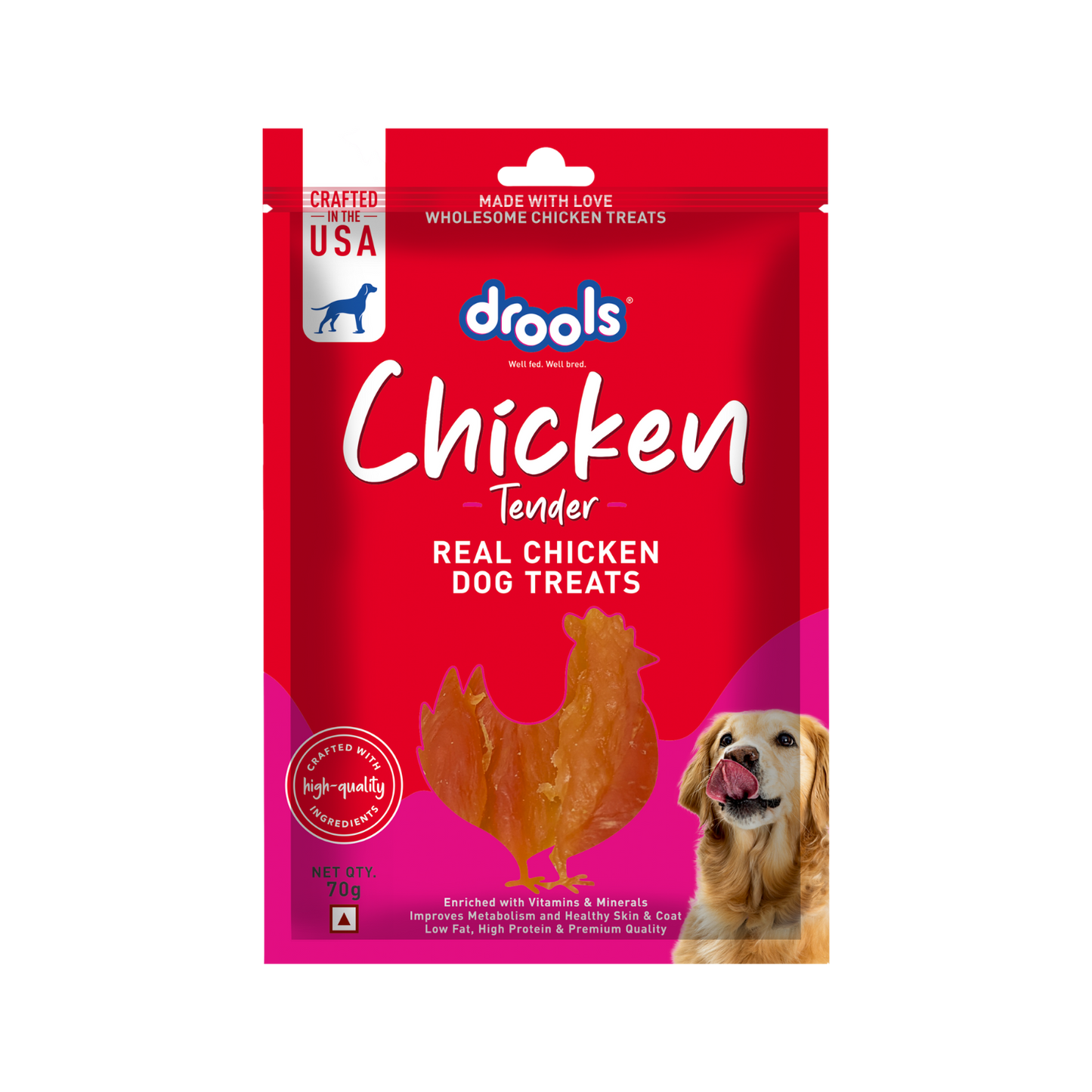 DROOLS CHICKEN TENDER DOG TREAT - Animeal