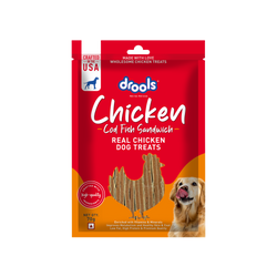 DROOLS COD FISH SANDWICH DOG TREAT - Animeal