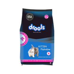 DROOLS KITTEN OCEAN FISH DRY FOOD (M) - Animeal