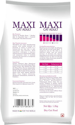 DROOLS MAXI CAT ADULT DRY FOOD [500 GM] - Animeal