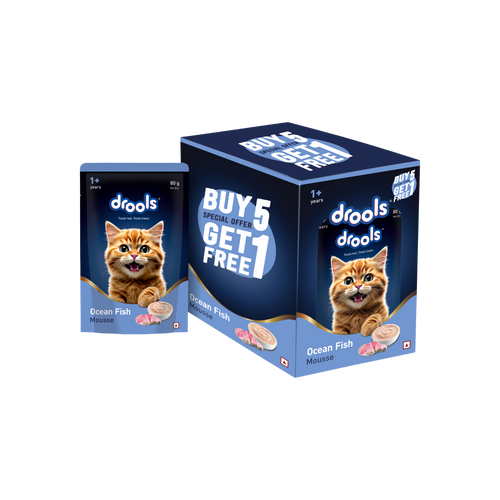 DROOLS OCEAN FISH MOUSSE CAT WET FOOD - Animeal