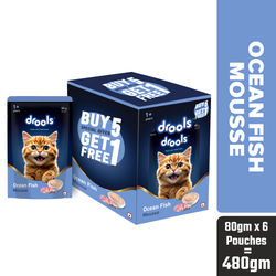 DROOLS OCEAN FISH MOUSSE CAT WET FOOD - Animeal