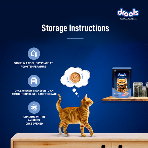 DROOLS OCEAN FISH MOUSSE CAT WET FOOD - Animeal
