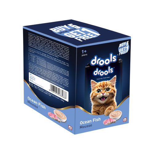 DROOLS OCEAN FISH MOUSSE CAT WET FOOD - Animeal