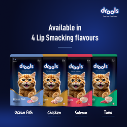 DROOLS OCEAN FISH MOUSSE KITTEN WET FOOD [80g] - Animeal