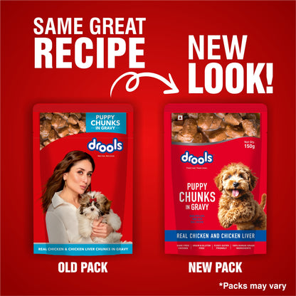 DROOLS PUPPY CHIC CHUNK GRAVY OFFER - Animeal