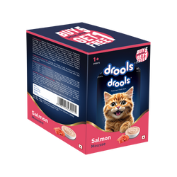 DROOLS SALMON MOUSSE KITTEN WET FOOD [80g] - Animeal