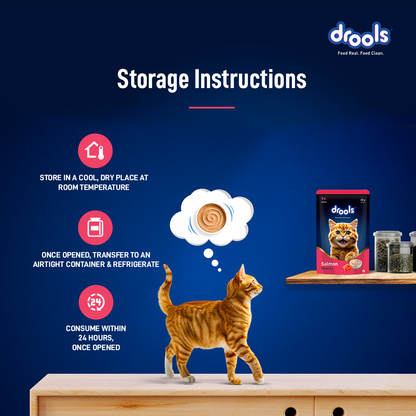 DROOLS SALMON MOUSSE KITTEN WET FOOD [80g] - Animeal