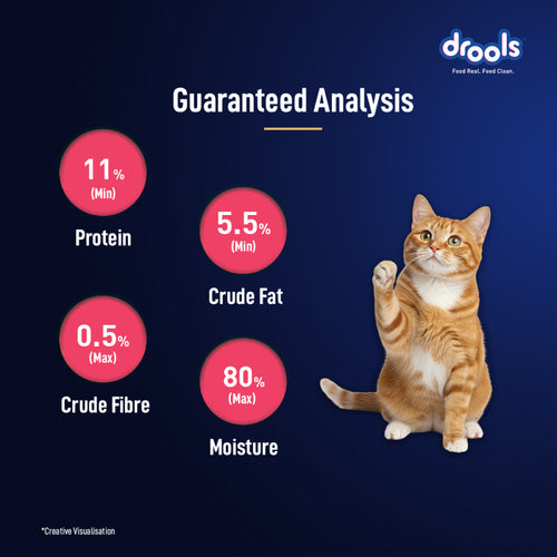 DROOLS SALMON MOUSSE KITTEN WET FOOD [80g] - Animeal