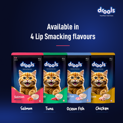 DROOLS SALMON MOUSSE KITTEN WET FOOD [80g] - Animeal