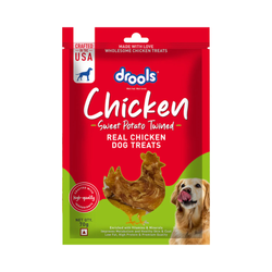 DROOLS SWEET POTATO TWINED DOG TREAT - Animeal