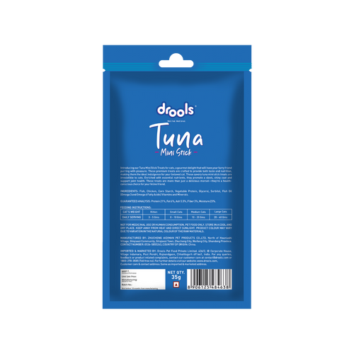 DROOLS TUNA MINI STICKS CAT TREAT - Animeal