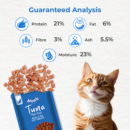 DROOLS TUNA MINI STICKS CAT TREAT - Animeal