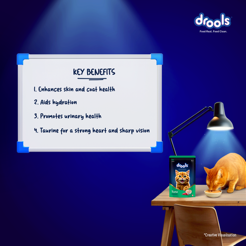 DROOLS TUNA MOUSSE CAT WET FOOD [80g] - Animeal
