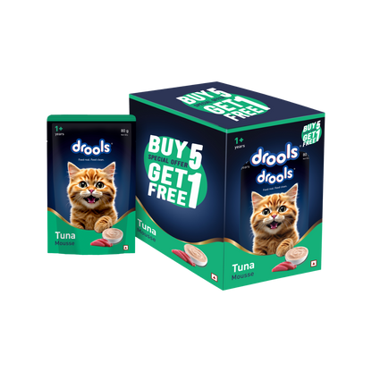 DROOLS TUNA MOUSSE CAT WET FOOD [80g] - Animeal