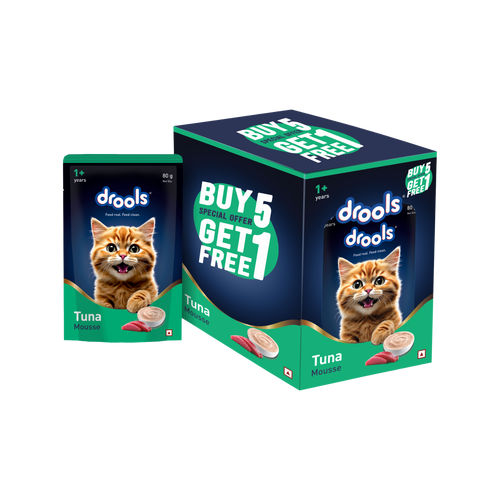 DROOLS TUNA MOUSSE CAT WET FOOD [80g] - Animeal