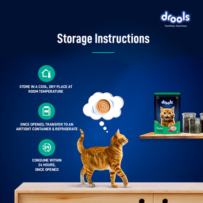 DROOLS TUNA MOUSSE CAT WET FOOD [80g] - Animeal