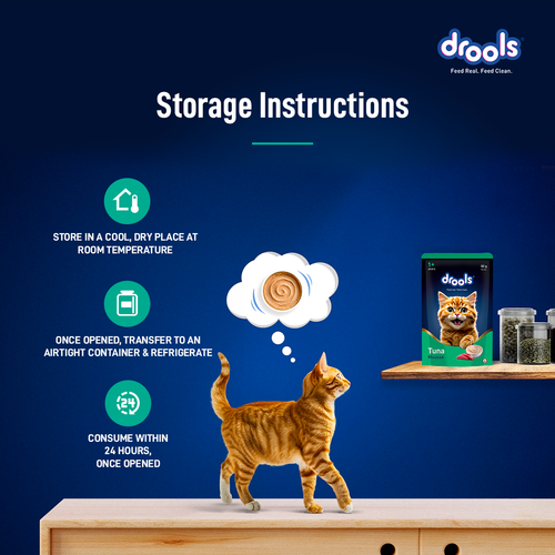DROOLS TUNA MOUSSE CAT WET FOOD [80g] - Animeal