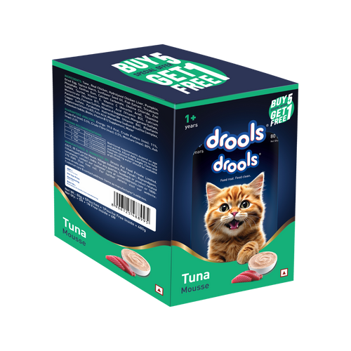DROOLS TUNA MOUSSE CAT WET FOOD [80g] - Animeal