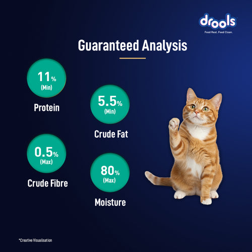 DROOLS TUNA MOUSSE CAT WET FOOD [80g] - Animeal