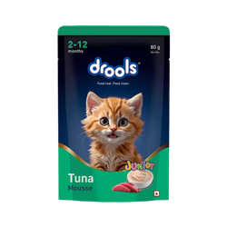 DROOLS TUNA MOUSSE KITTEN WET FOOD [80g] - Animeal